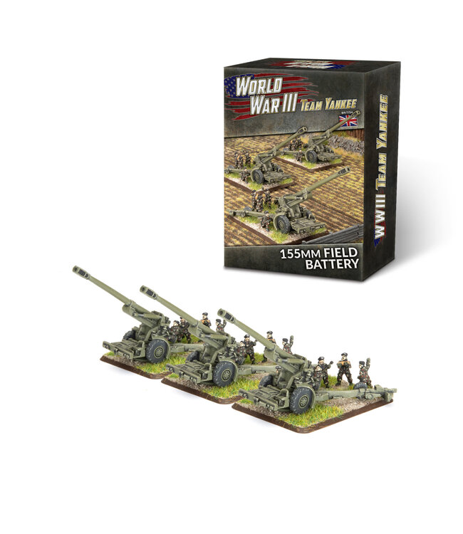 PRE-ORDER: 155mm Field Battery - British