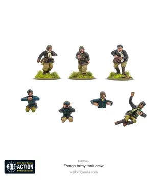 Bolt Action French Army tank crew