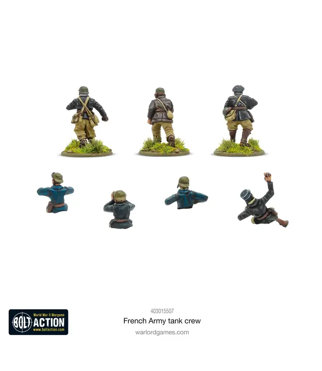 French Army tank crew