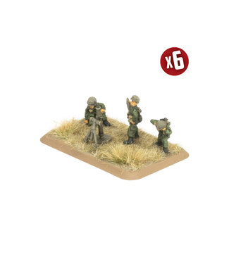 World War III Team Yankee PRE-ORDER: 81mm Mortar Platoon - 6 tubes