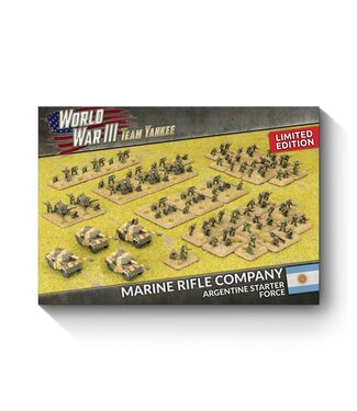 World War III Team Yankee PRE-ORDER: Argentinian Marine Army Deal - Falklands (Limited Edition)