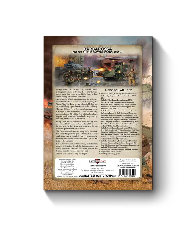 PRE-ORDER: Early War: Barbarossa - Hardcover Book