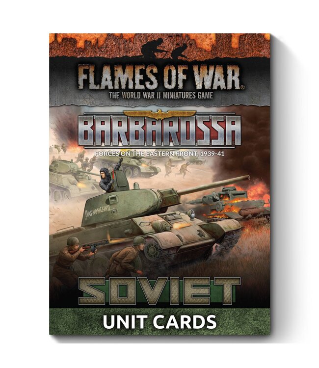 PRE-ORDER: Barbarossa Soviet Unit Cards - Limited Edition