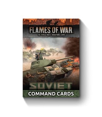 Flames of War PRE-ORDER: Barbarossa Soviet Command Cards - Limited Edition
