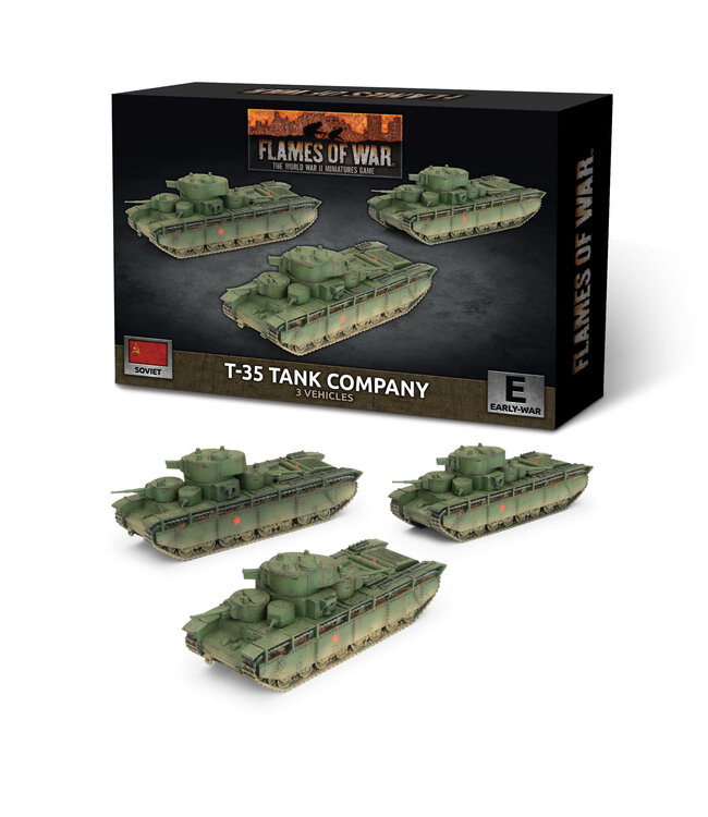 PRE-ORDER: T-35 Heavy Tank Company