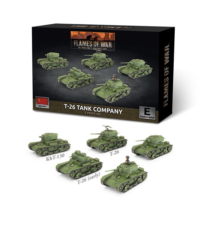 PRE-ORDER: T-26 Tank Company
