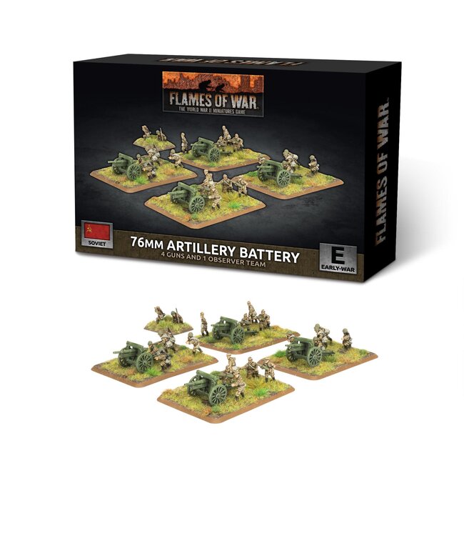 PRE-ORDER: 76mm Artillery Battery