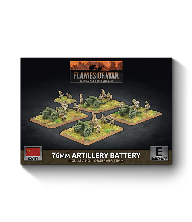 PRE-ORDER: 76mm Artillery Battery