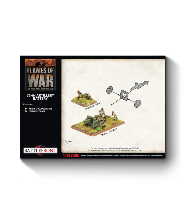PRE-ORDER: 76mm Artillery Battery