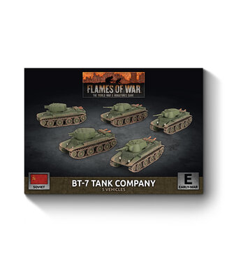 Flames of War PRE-ORDER: BT-7 Tank Platoon