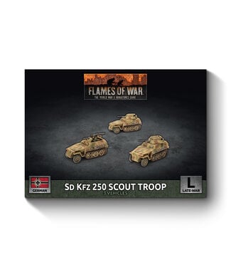 Flames of War Sd Kfz 250 Scout Troop