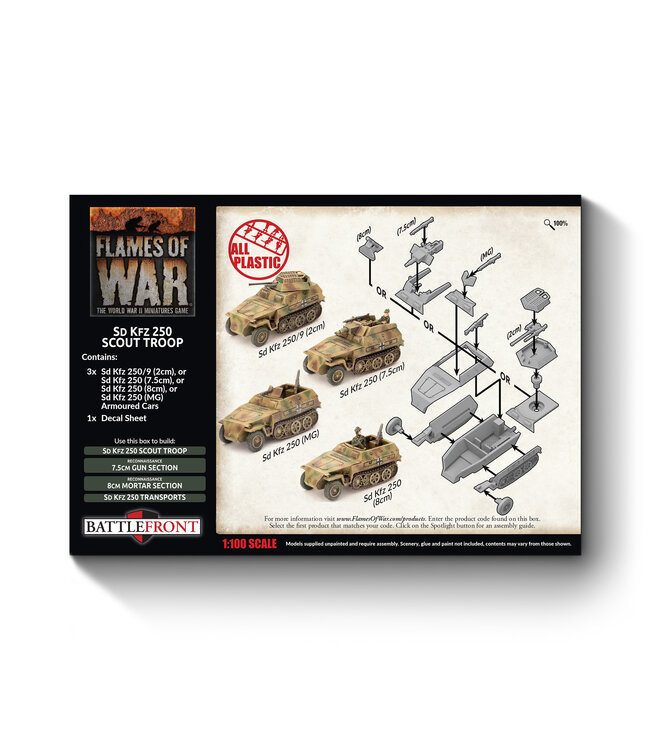 Sd Kfz 250 Scout Troop