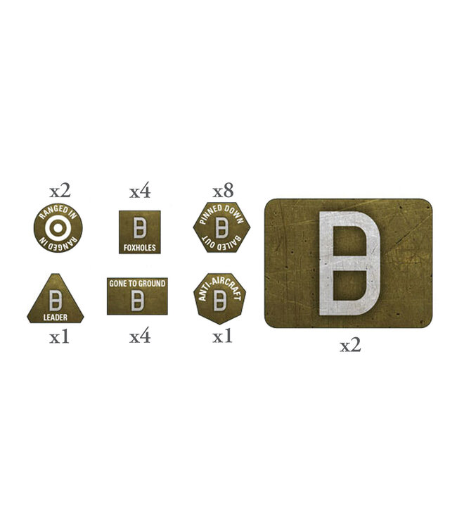 21st Panzer Tokens & Objectives