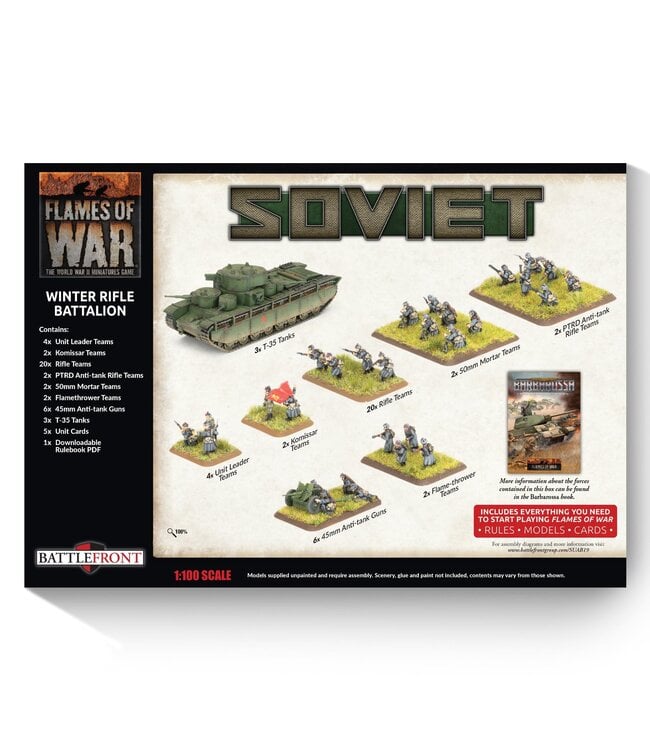PRE-ORDER: Not One Step Back: Soviet Winter Rifle Battalion -Limited Edition