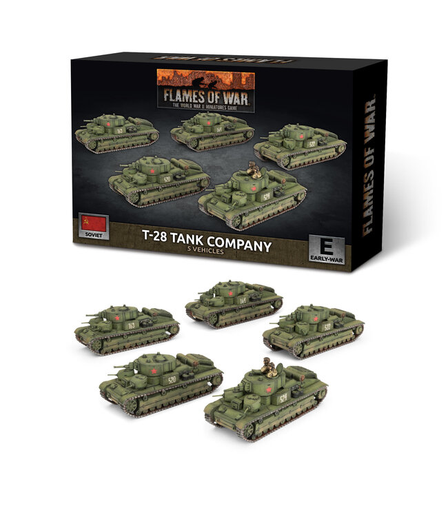 PRE-ORDER: T-28 Heavy Tank Company