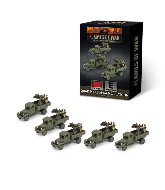 PRE-ORDER: Quad Maksim AA MG Platoon