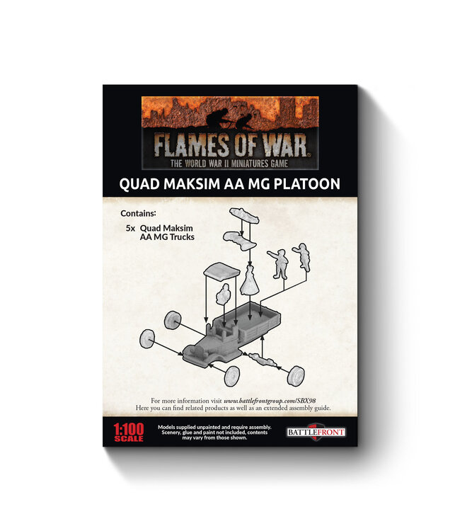 PRE-ORDER: Quad Maksim AA MG Platoon