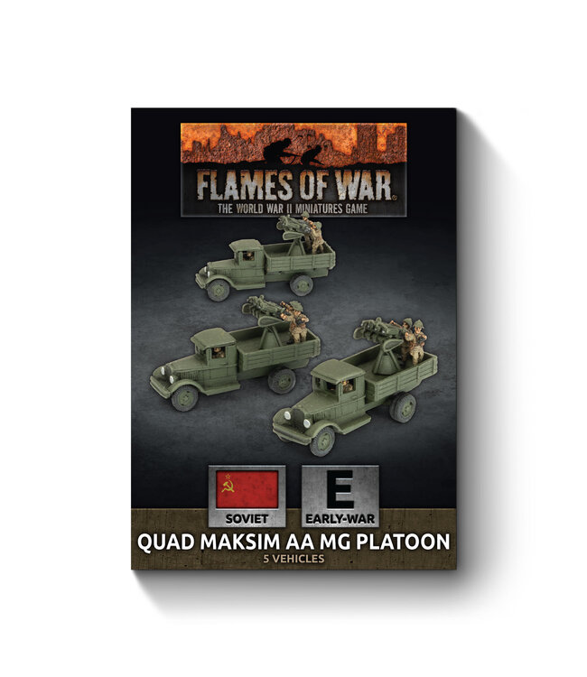PRE-ORDER: Quad Maksim AA MG Platoon