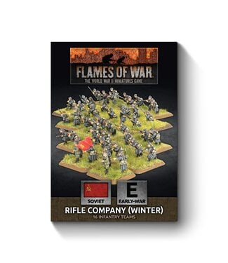 Flames of War PRE-ORDER: Soviet Rifle Company (Winter)