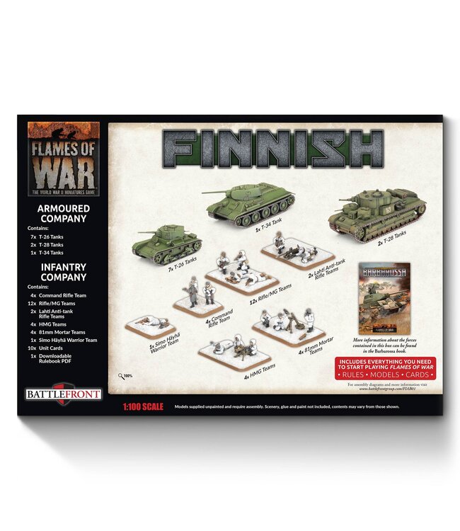 PRE-ORDER: Finnish Armoured Company & Infantry Company - Limited Edition