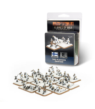 Flames of War PRE-ORDER: Finnish SMG Platoon (Winter)