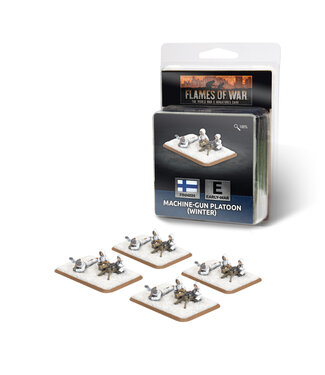Flames of War PRE-ORDER: Finnish Machine-gun Platoon (Winter)