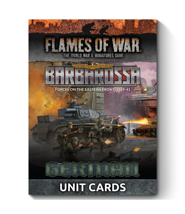 PRE-ORDER: Barbarossa German Unit Cards - Limited Edition