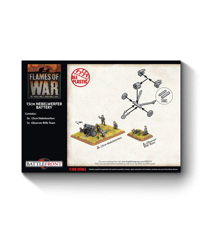 PRE-ORDER: 15cm Nebelwerfer Battery