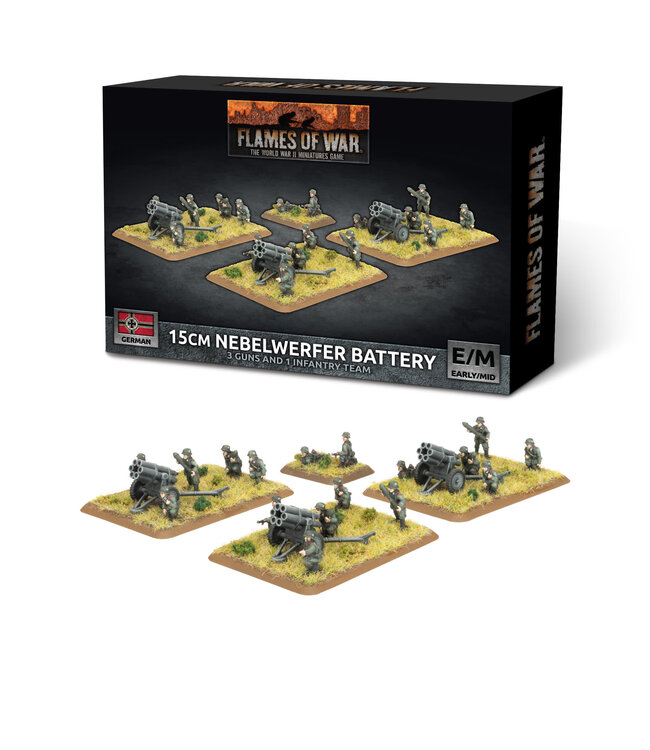 PRE-ORDER: 15cm Nebelwerfer Battery