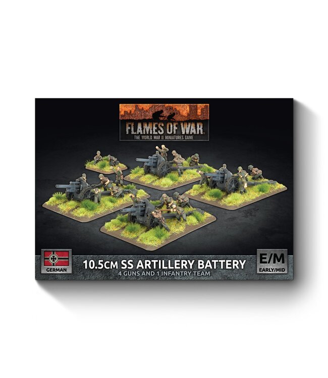 PRE-ORDER: 10.5cm SS Artillery Battery