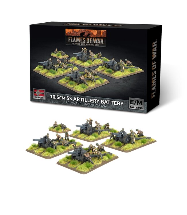 PRE-ORDER: 10.5cm SS Artillery Battery