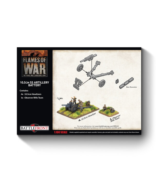 PRE-ORDER: 10.5cm SS Artillery Battery