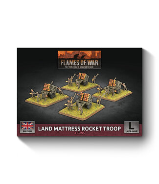 Flames of War Land Mattress Rocket Troop