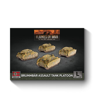 Flames of War Brummbar Assault Tank Platoon