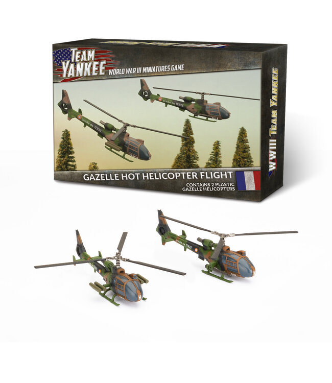 Gazelle HOT Helicopter Flight