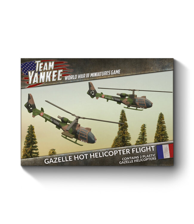 Gazelle HOT Helicopter Flight