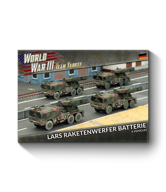 World War III Team Yankee LARS Raketenwerfer Batterie