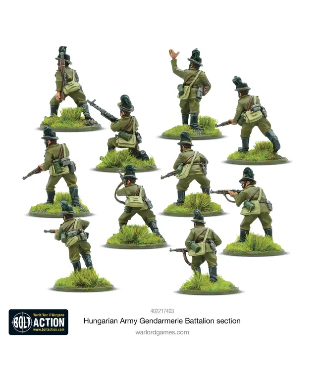 Hungarian Army Gendarmerie Battalion Section