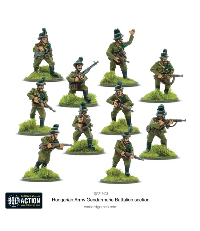 Hungarian Army Gendarmerie Battalion Section