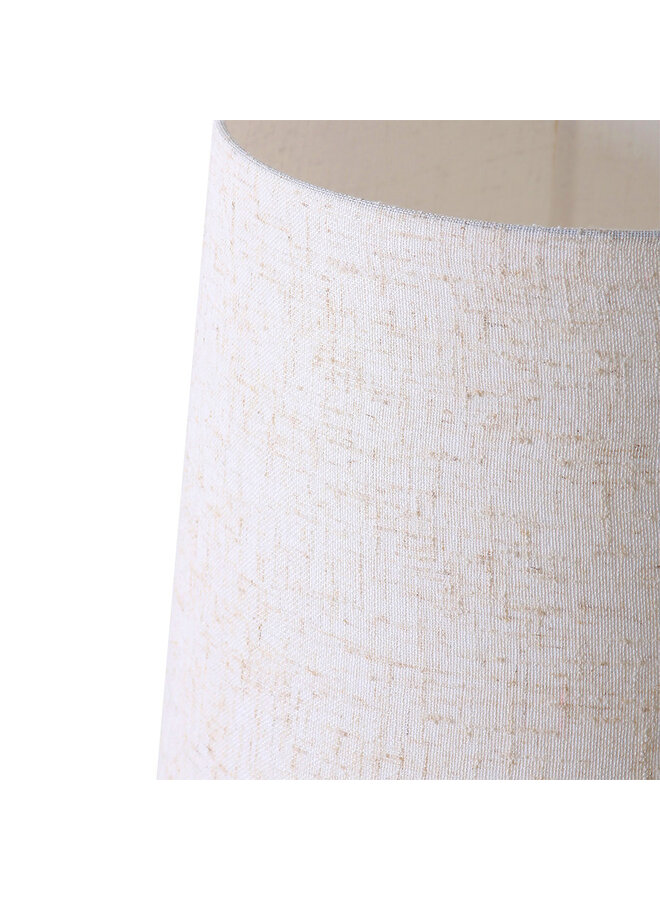 Vloerlamp retro cone floorlamp XL cream/cream