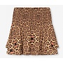 Rok ladies woven jaguar short skirt animal