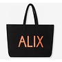 Tas ladies woven felted Alix bag black