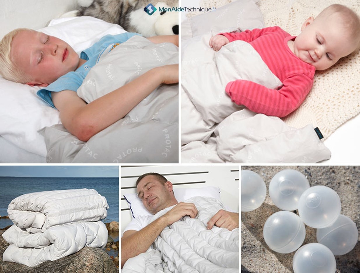 Couverture Protac Ball Blanket® Temoignages