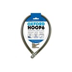 Oxford OF228 HOOP 6 Cable Lock - Smoke, 10mm x 650mm