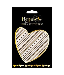Magpie 001 Gold stickers