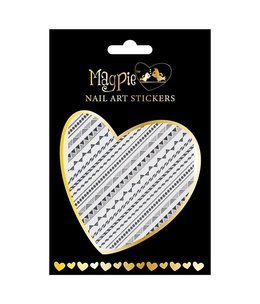 Magpie 001 Silver stickers