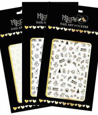 Magpie 002  Christmas Stickers