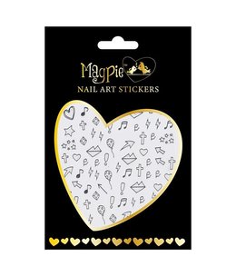 Magpie 012 Silver stickers