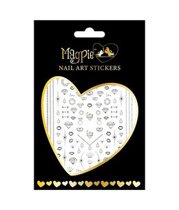 Magpie 017 Silver stickers
