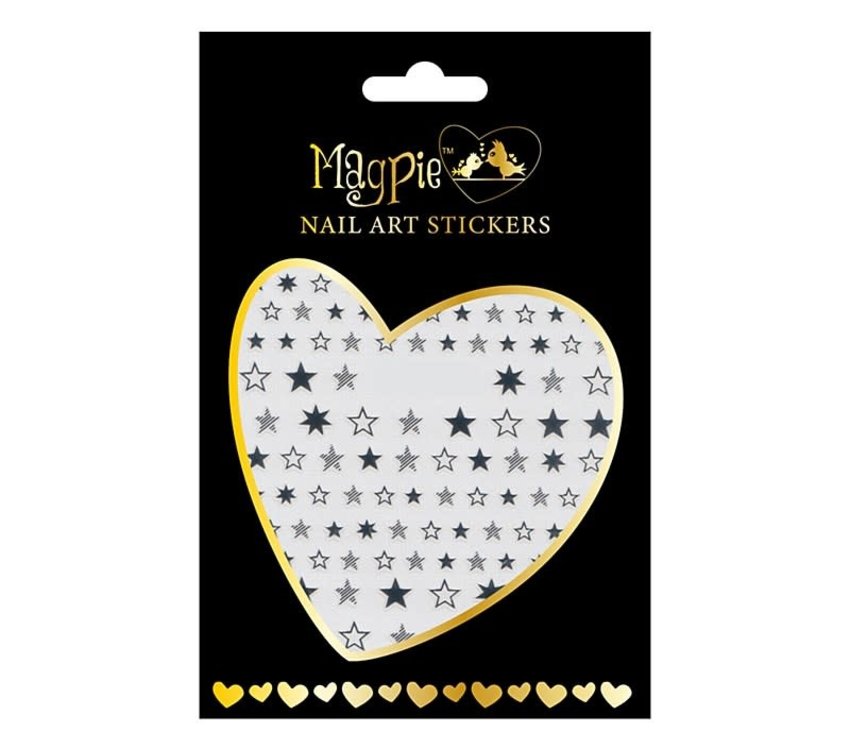 Magpie 019 Silver Star Stickers